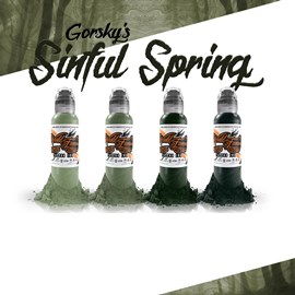 World Famous Ink Gorsky's Sinful Spring Set